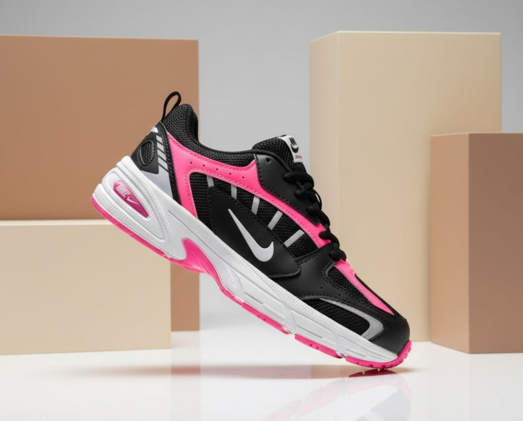 Маратонки Cloud Черно Розаво Бяло