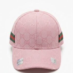 Шапка с козирка G-G Розав Зелен Червен