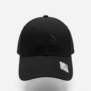 Шапка с козирка The Face Черно