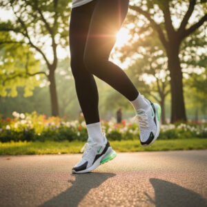 Маратонки 270 Max Бяло Черно Зелено