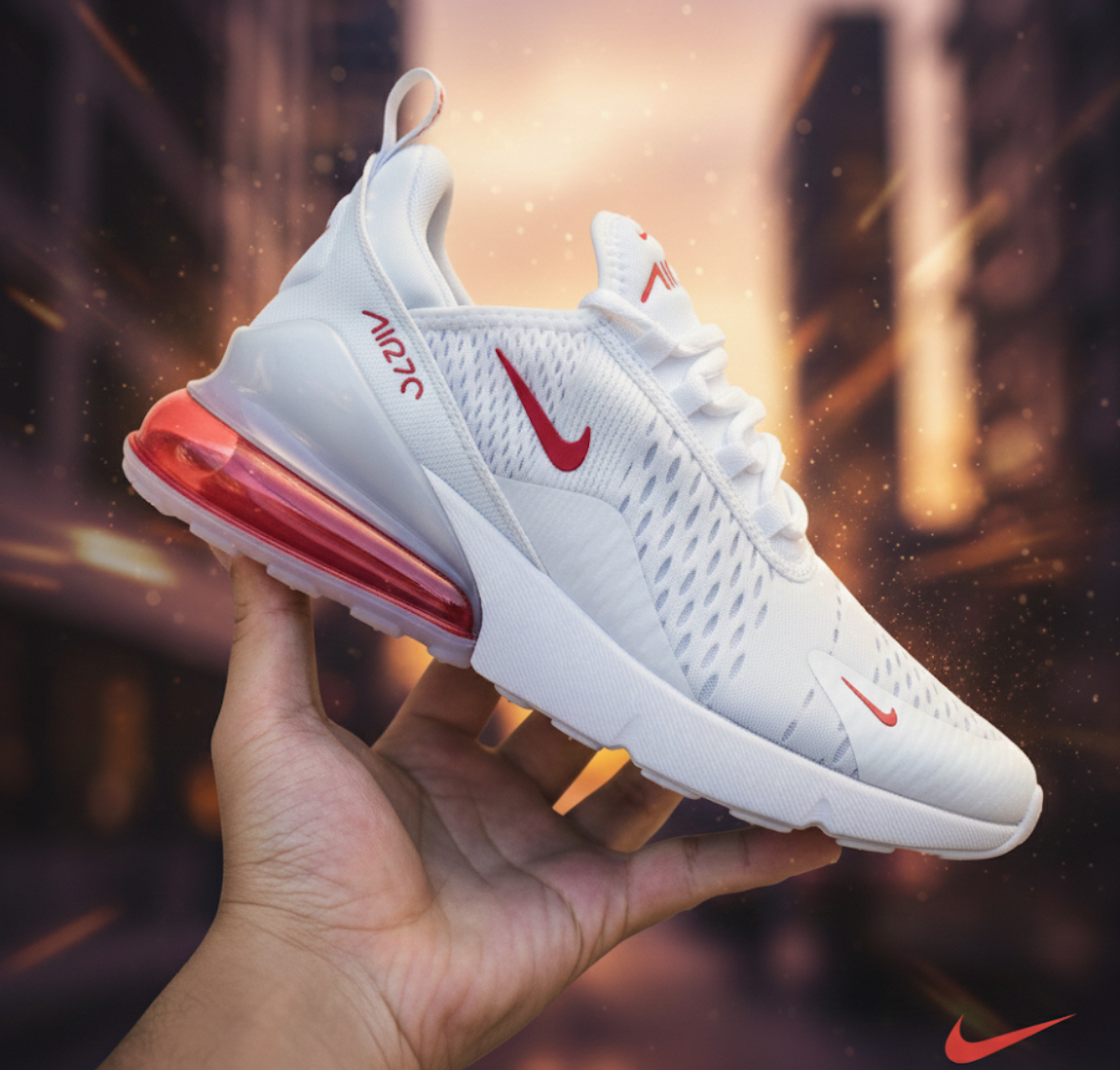 Маратонки 270 Бял Розав