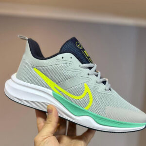 Маратонки Air Zoom Цвят Сив Зелен