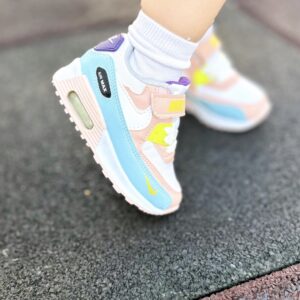 Детски Маратонки Max 90  Синьо Бяло